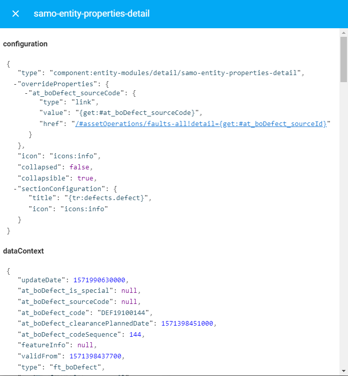 SAMO Debugging tool