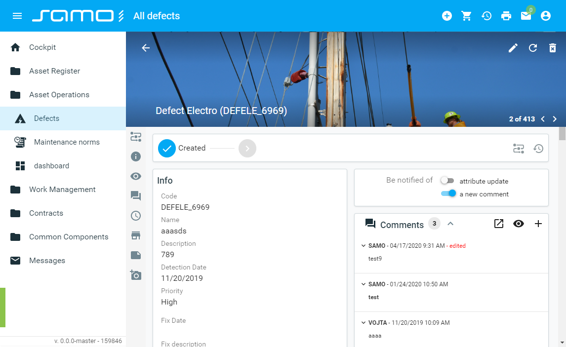 Fullscreen detail