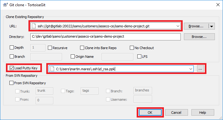 Test git access
