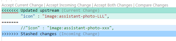 Git conflict