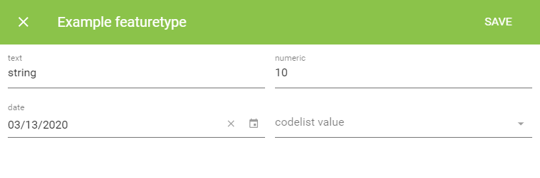 Key-value-grid-form