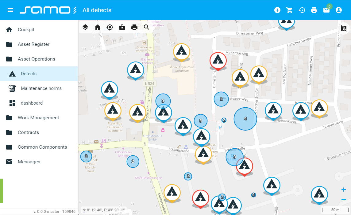 Map view