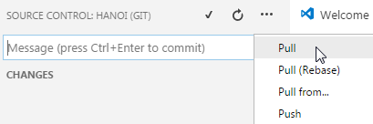 git pull