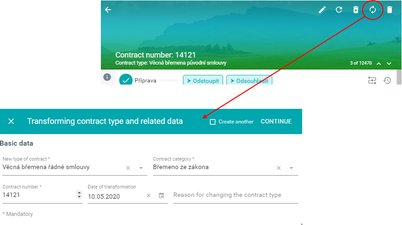 Transform Contract